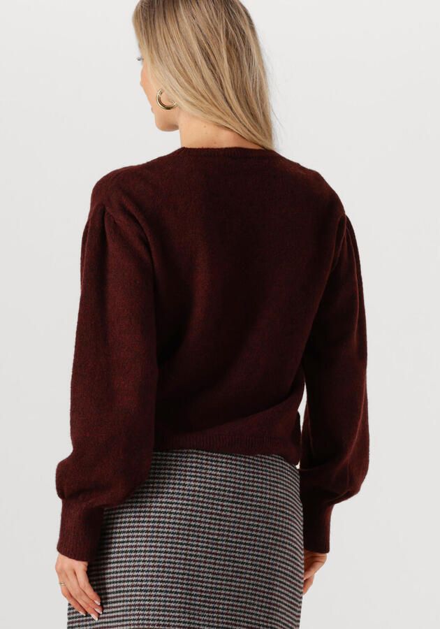 MODSTRÖM Modström Dames Truien & Vesten Patrickmd O-neck Bordeaux - Foto 2
