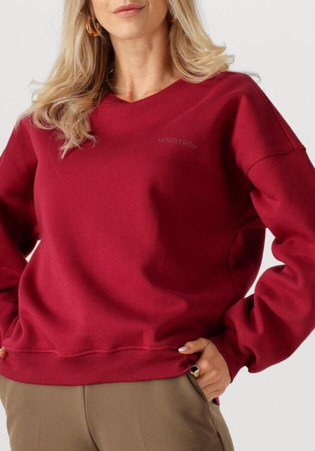 MODSTRÖM Modström Dames Truien & Vesten Paulamd Sweat Rood - Foto 3
