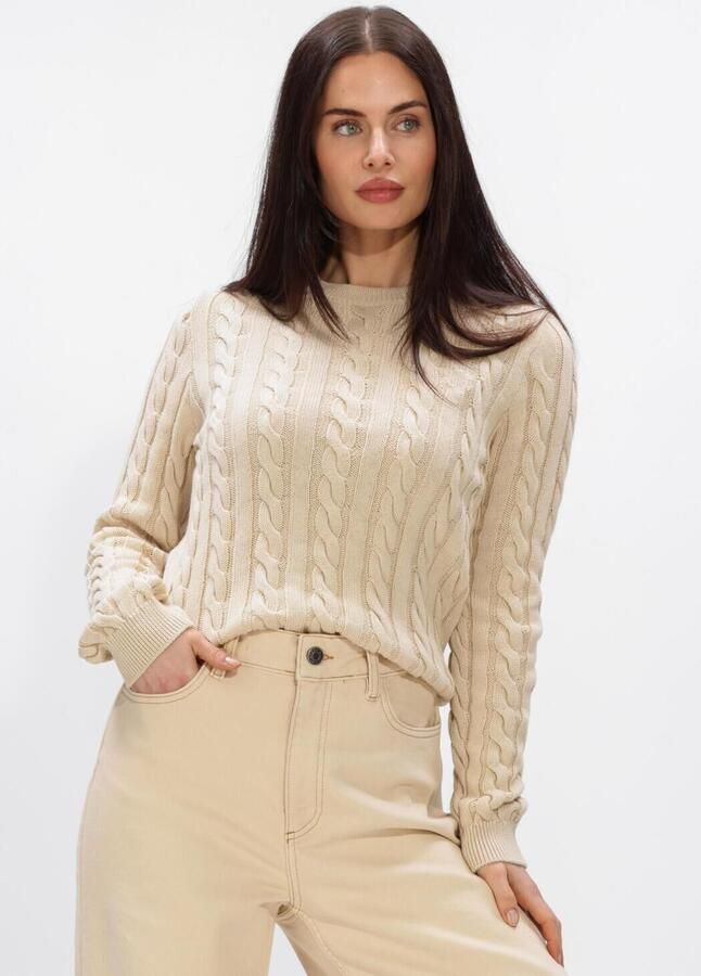 MODSTRÖM Modström Dames Truien & Vesten Sabremd O-neck Beige