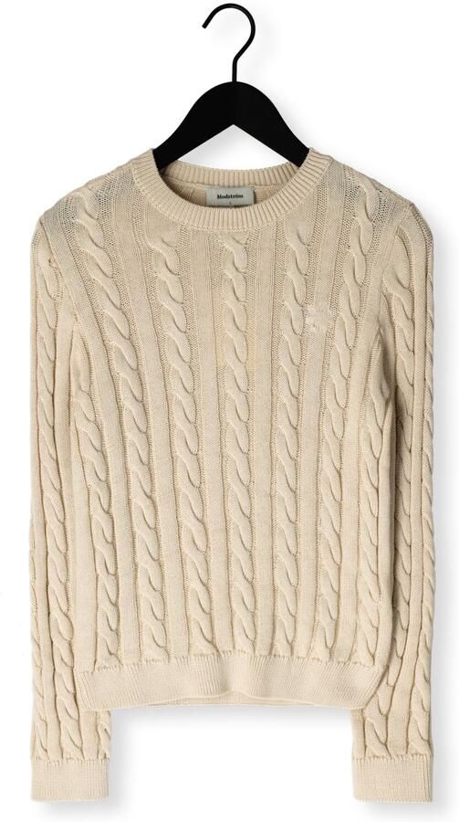 MODSTRÖM Modström Dames Truien & Vesten Sabremd O-neck Beige - Foto 4