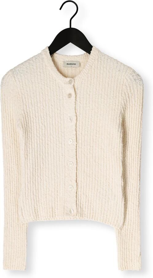 MODSTRÖM Modström Dames Truien & Vesten Shelleymd Cardigan Creme - Foto 4