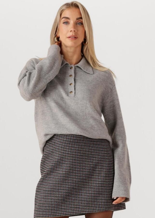 MODSTRÖM Modström Dames Truien & Vesten Treemd Polo Grijs - Foto 4