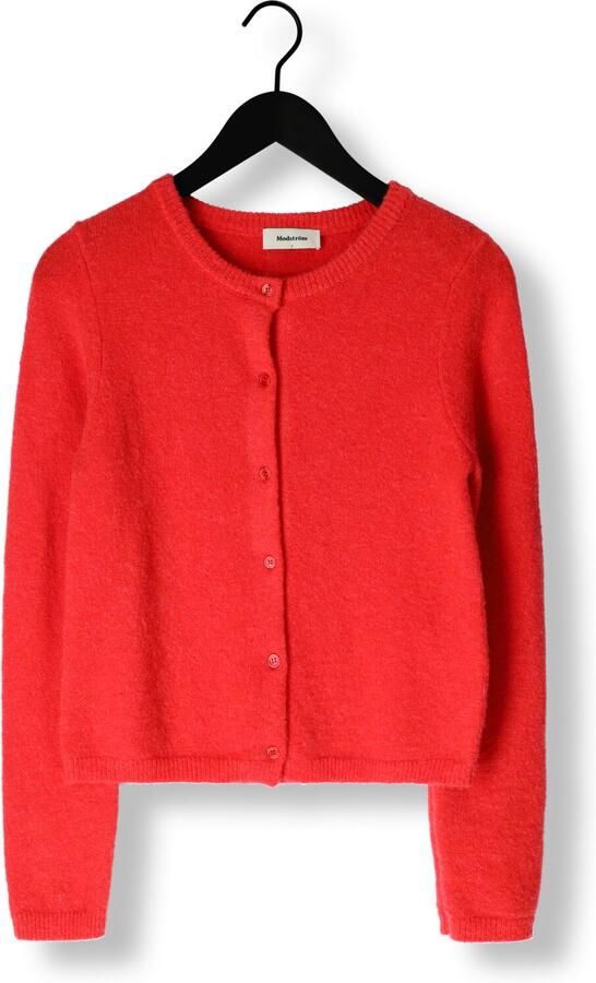 MODSTRÖM Modström Dames Truien & Vesten Treemd Short Cardigan Rood - Foto 3