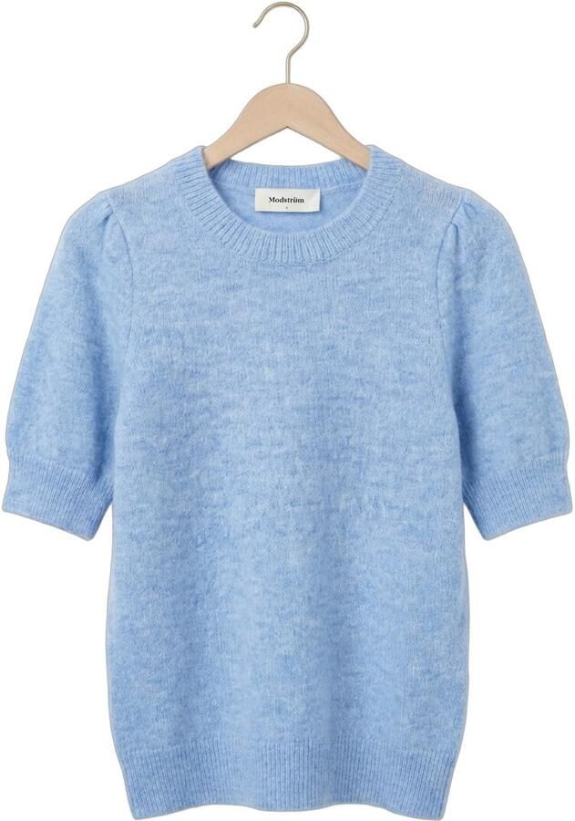 MODSTRÖM Modström Dames Truien & Vesten Uzzi Ss Knit Lichtblauw - Foto 2