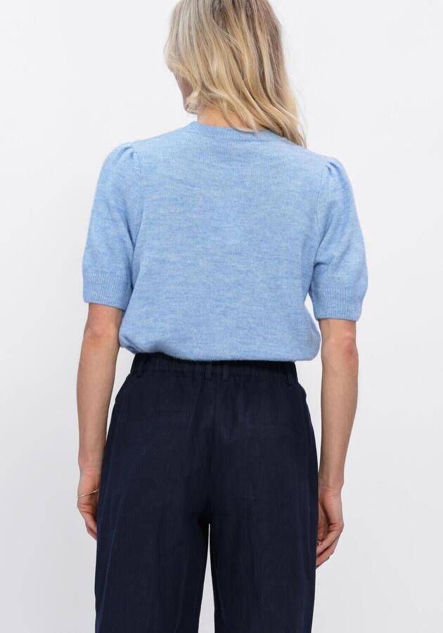 MODSTRÖM Modström Dames Truien & Vesten Uzzi Ss Knit Lichtblauw - Foto 4