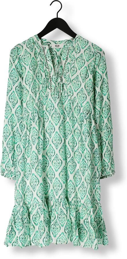 Moliin Groene Lillian Jurk Multicolor Dames - Foto 2