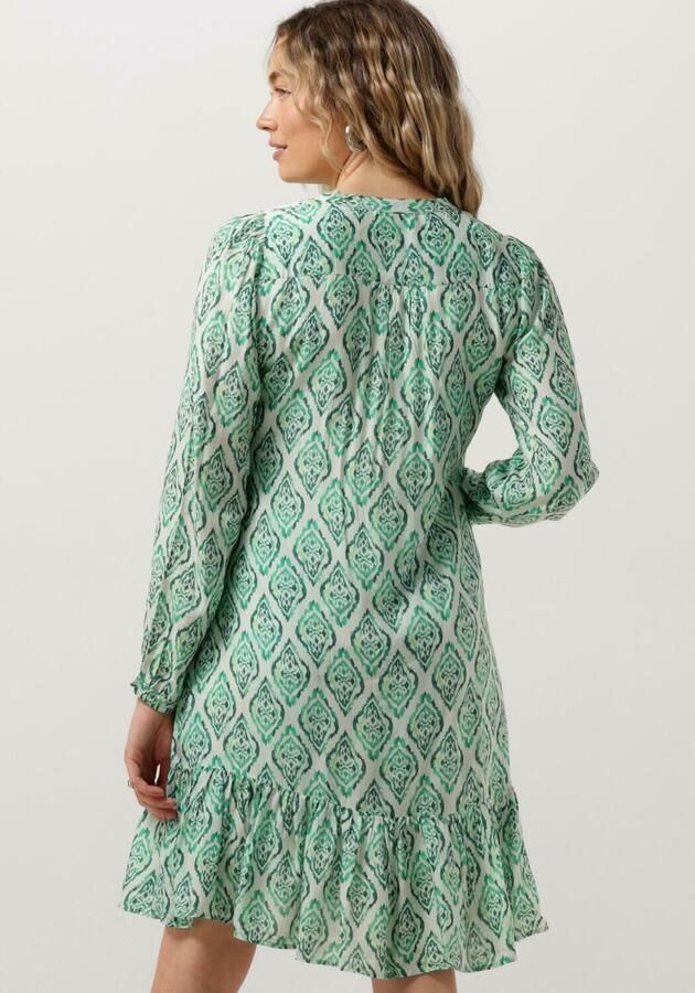 Moliin Groene Lillian Jurk Multicolor Dames