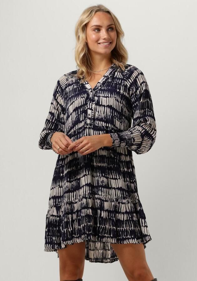 Moliin Louise Blauwe Mini Jurk Multicolor Dames - Foto 4