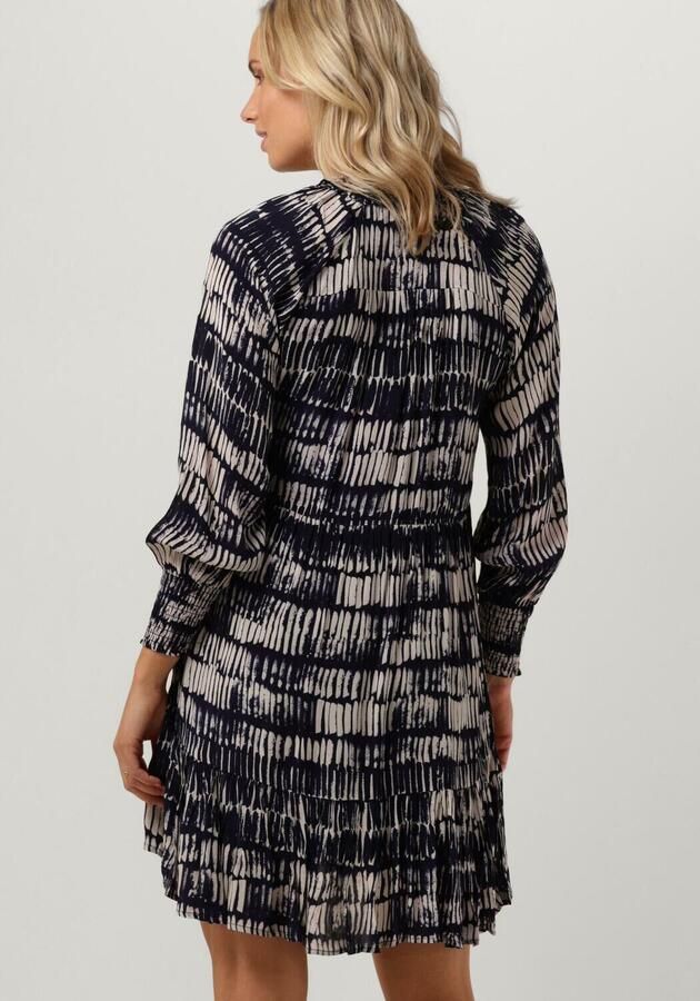 Moliin Louise Blauwe Mini Jurk Multicolor Dames