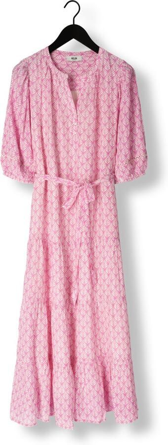 Moliin Yanis Roze Midi Jurk Multicolor Dames - Foto 3
