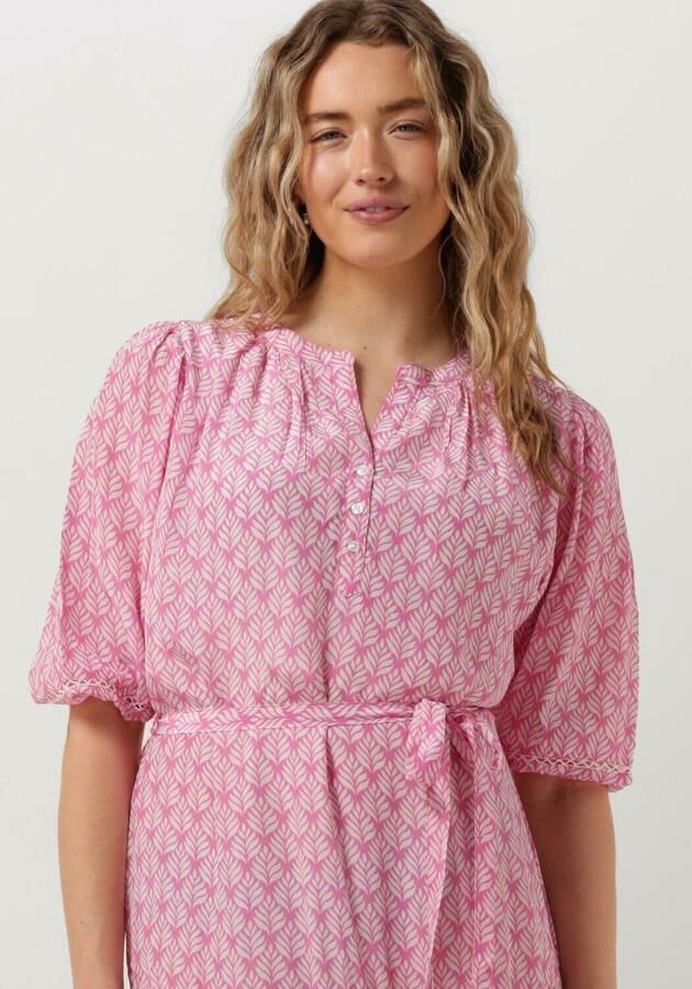 Moliin Yanis Roze Midi Jurk Multicolor Dames - Foto 2