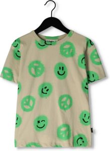 Molo Groene T-shirt Riley Unisex