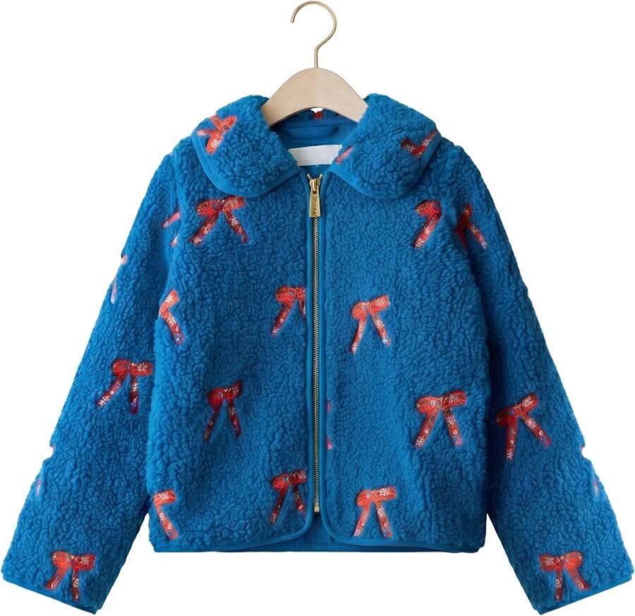 MOLO Meisjes Jassen Unna Blauw
