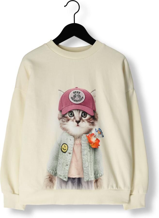 MOLO Meisjes Truien & Vesten Maxi Ecru