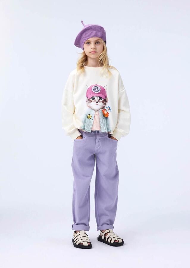 MOLO Meisjes Truien & Vesten Maxi Ecru - Foto 3