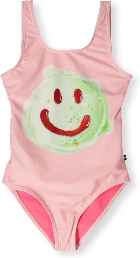 MOLO Meisjes Zwemkleding Nika Lichtroze