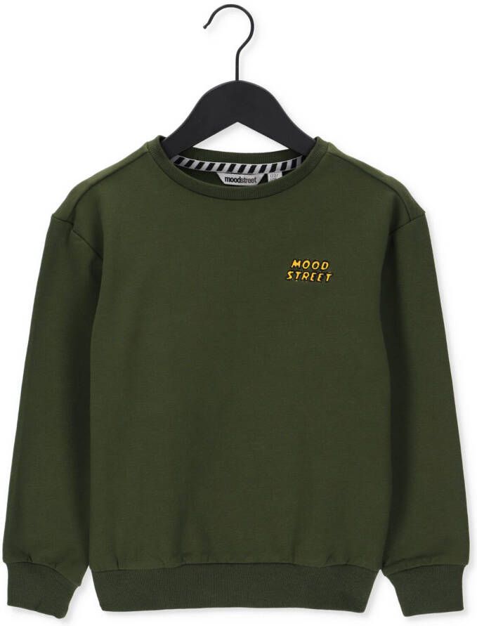 Moodstreet Donkergroene Sweater M209-6382