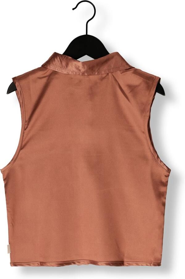 MOODSTREET Meisjes Blazers Vina Chest Pocket Gilet Brons