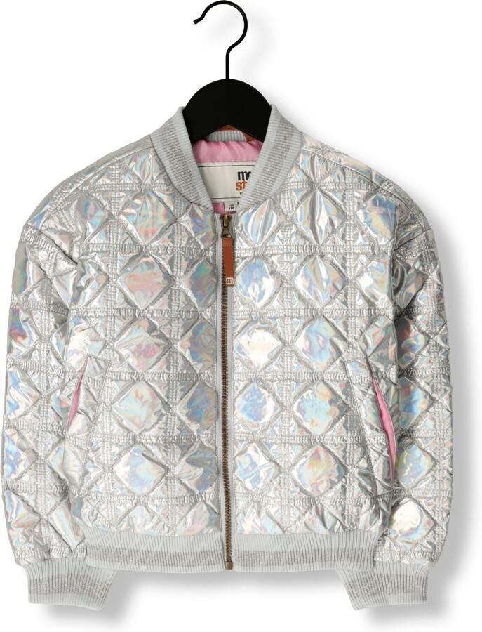 MOODSTREET Meisjes Jassen June Space Bomber Zilver - Foto 3