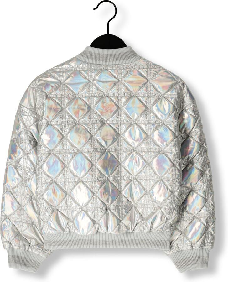 MOODSTREET Meisjes Jassen June Space Bomber Zilver