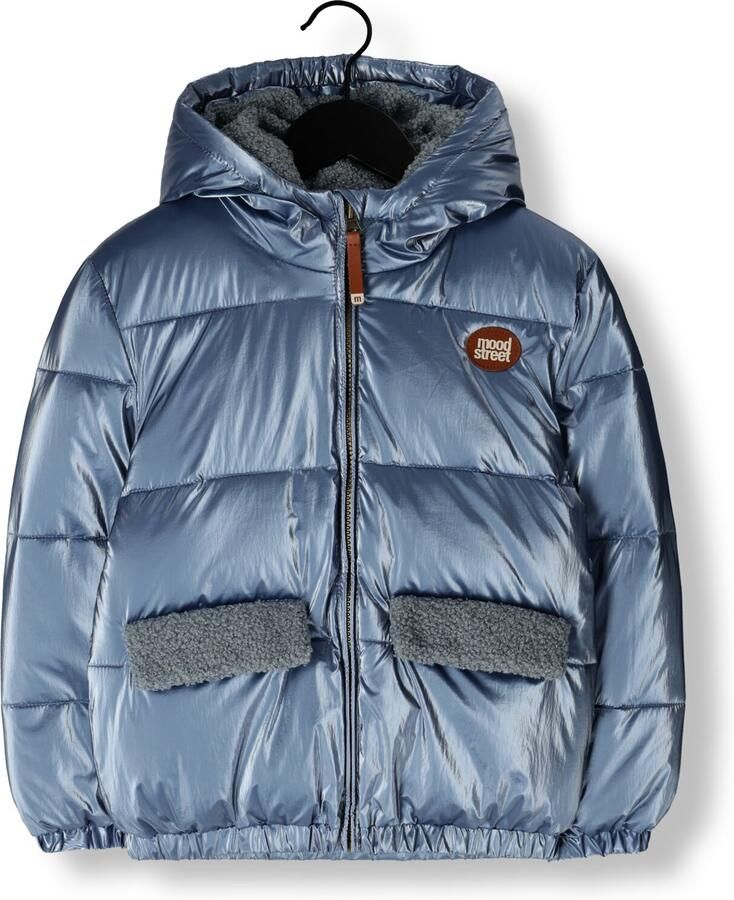 Modström Meisjes Gewatteerde Winterjas Lichtblauw Blue Dames - Foto 3