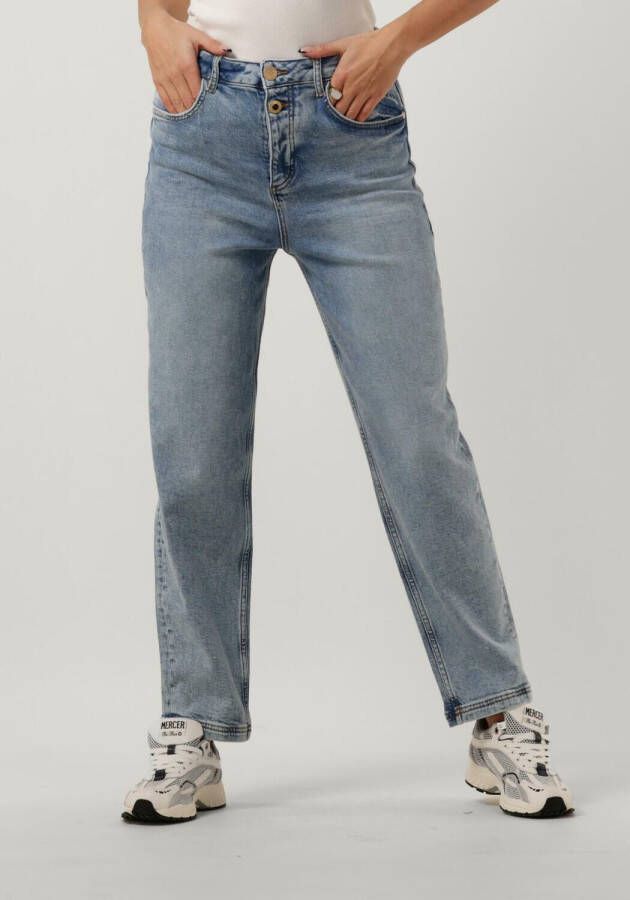 MOS MOSH Adeline Adorn Jeans Light Blue Blauw Dames