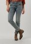 Mos Mosh high waist slim fit jeans Naomi Ida light blue denim - Thumbnail 1