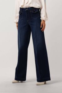 Mos Mosh high waist wide leg jeans Colette Birkin dark denim