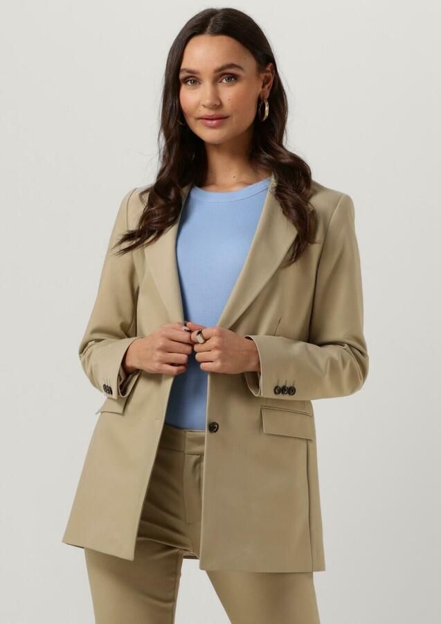 MOS MOSH Dames Blazers Kenal Night Blazer Zand - Foto 4