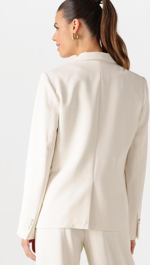 MOS MOSH Vrouwelijke Blazer met V-hals en Klepzakken White Dames - Foto 3