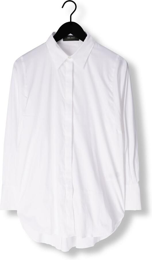 MOS MOSH Enola Shirt Witte Blouse Stijlvol Veelzijdig White Dames - Foto 3