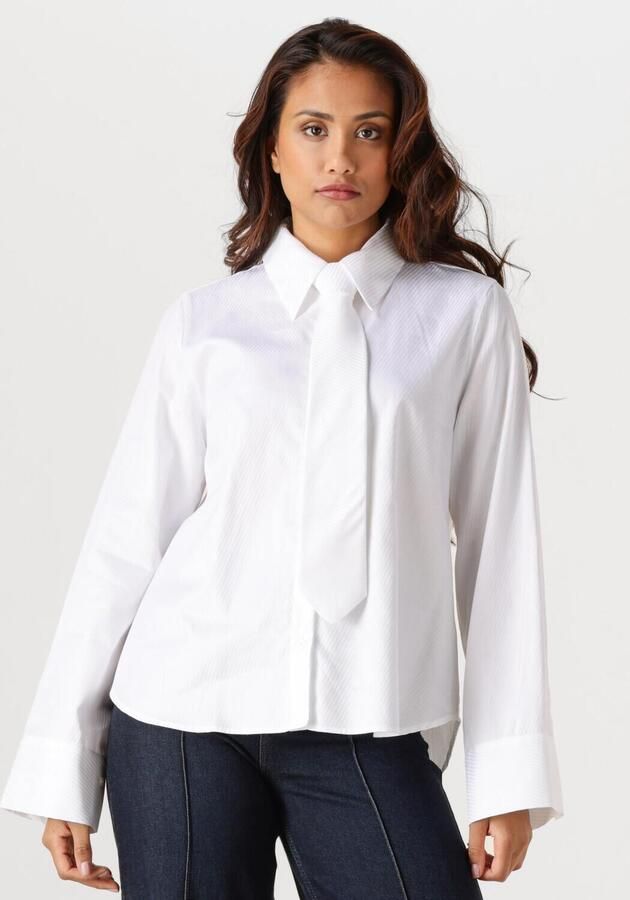 MOS MOSH Dames Blouses Mmayen Stripe Shirt Wit - Foto 4