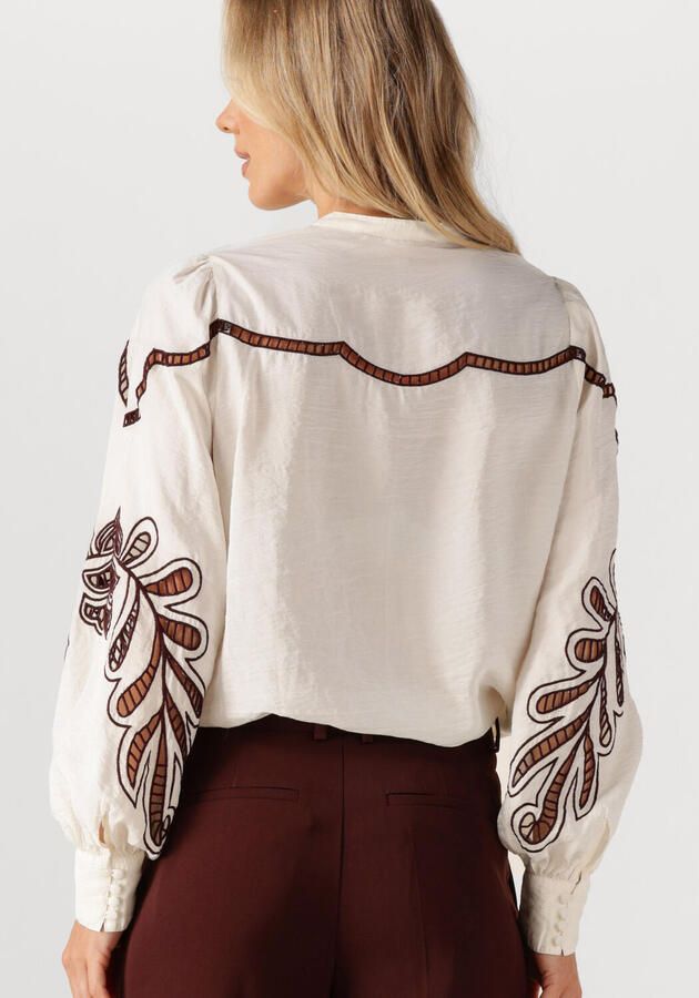 MOS MOSH Dames Blouses Mmaz Jorda Shirt Ecru - Foto 2