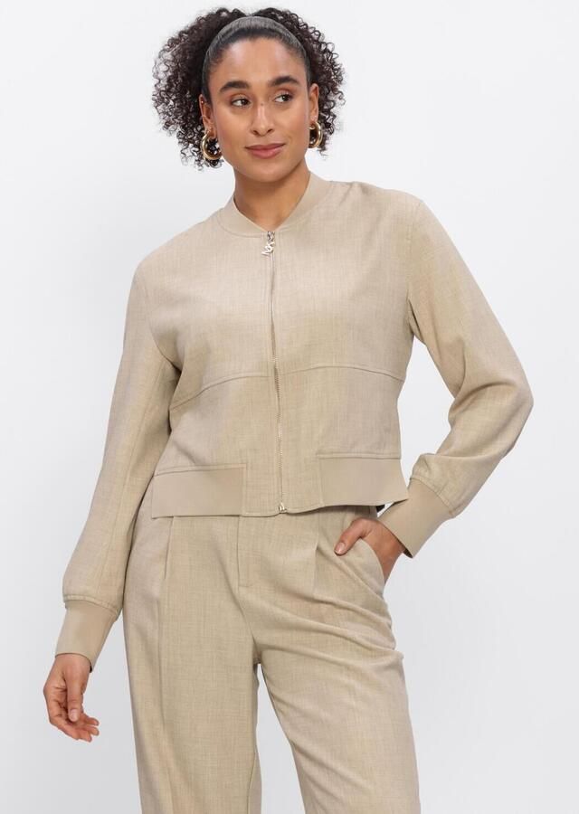 MOS MOSH regular fit blouson met ritssluiting model 'Cate'