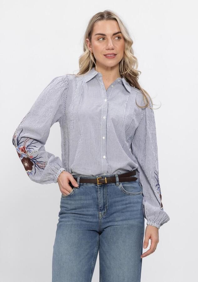 MOS MOSH Dames Blouses Mmciu Oxfo Shirt Wit