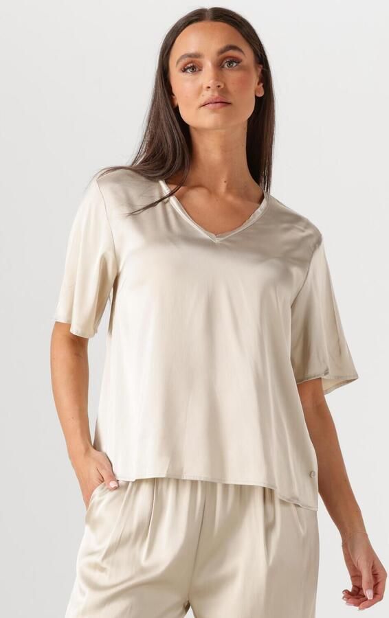 MOS MOSH Regular fit blouseshirt met V-hals model 'EVIE' - Foto 4