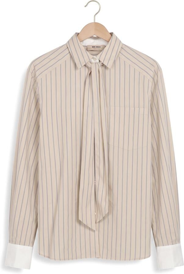 MOS MOSH Dames Blouses Mmkeeva Lilou Shirt Creme - Foto 4