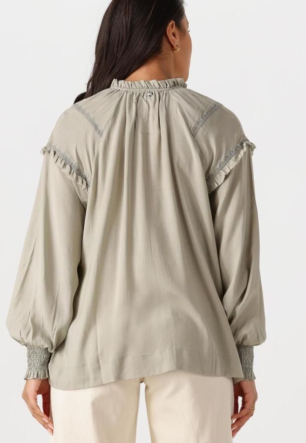 MOS MOSH Dames Blouses Mmmarb Sansa Emb Blouse Beige - Foto 2