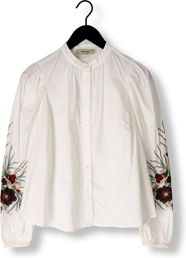 MOS MOSH Dames Blouses Mmmysa Popli Shirt Wit