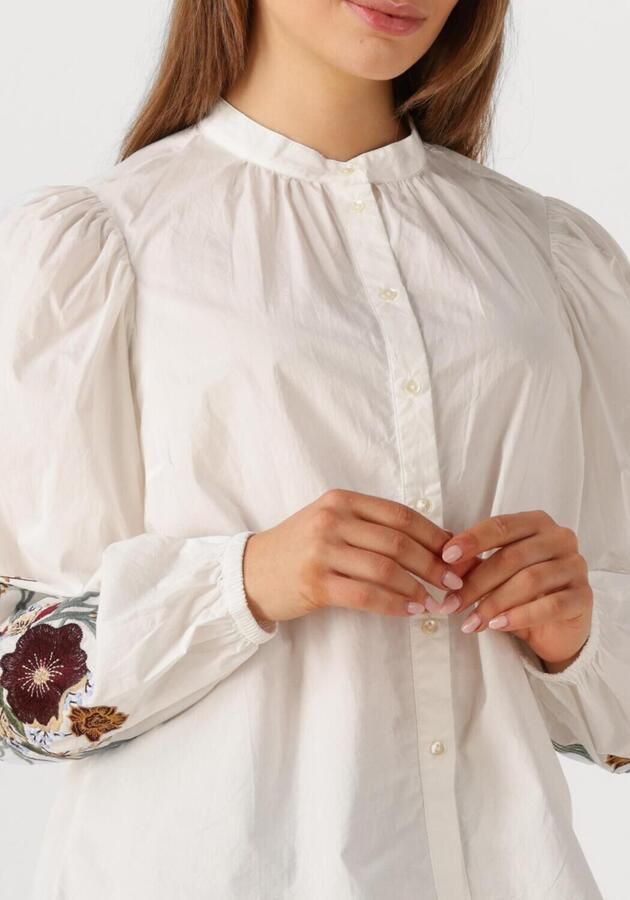 MOS MOSH Dames Blouses Mmmysa Popli Shirt Wit - Foto 3