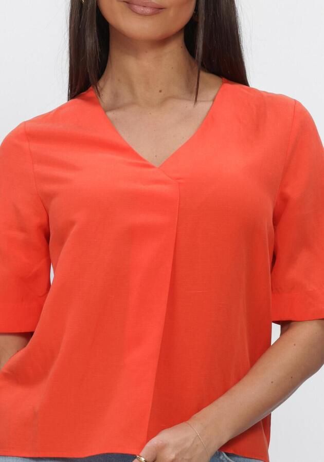 MOS MOSH Dames Blouses Mmraina Alexis Blouse Oranje - Foto 4