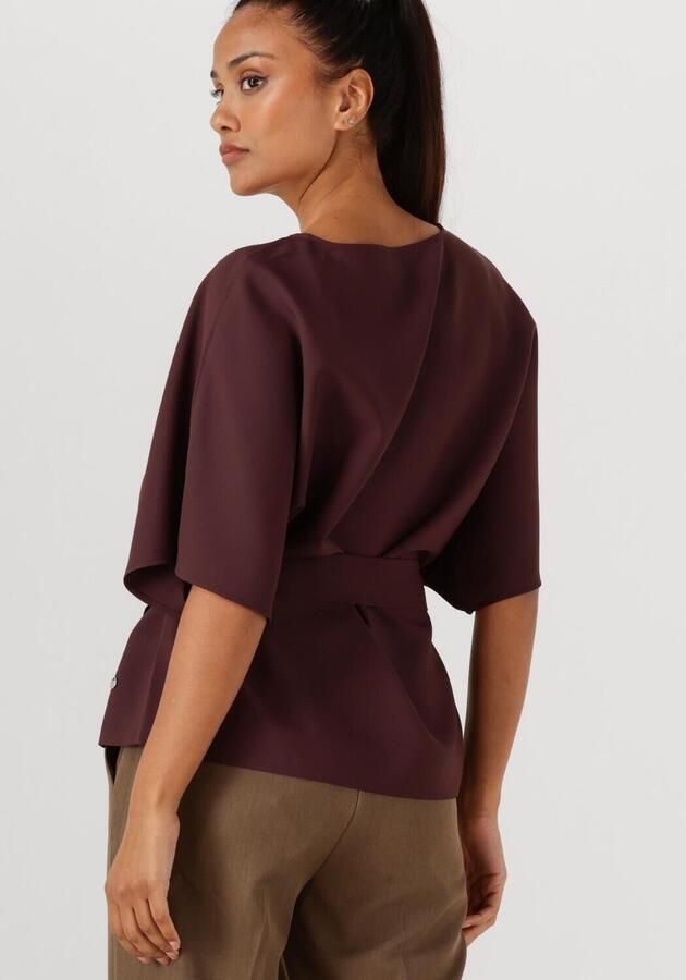 MOS MOSH Blouseshirt met strikceintuur model 'Rikala Miley' - Foto 2