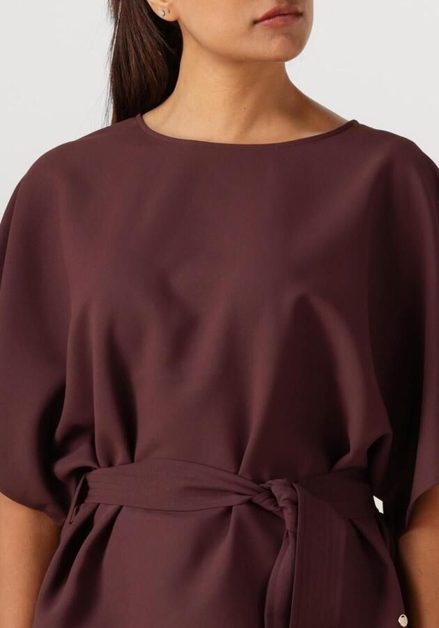 MOS MOSH Blouseshirt met strikceintuur model 'Rikala Miley' - Foto 3