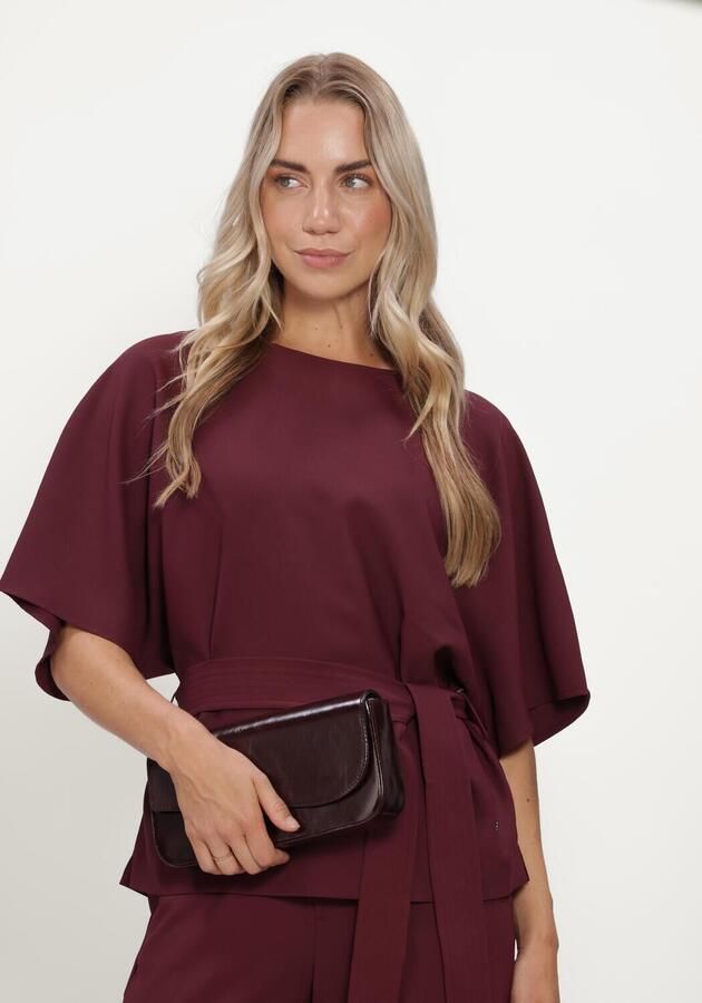 MOS MOSH Dames Blouses Mmrikala Miley Blouse Bordeaux - Foto 3
