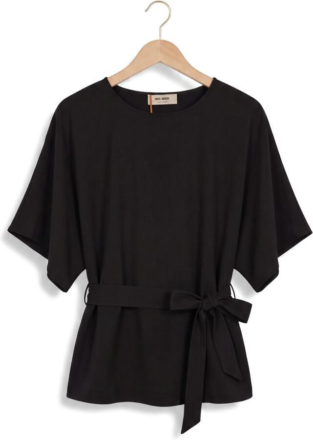 MOS MOSH Dames Blouses Mmrikala Miley Blouse Zwart - Foto 2