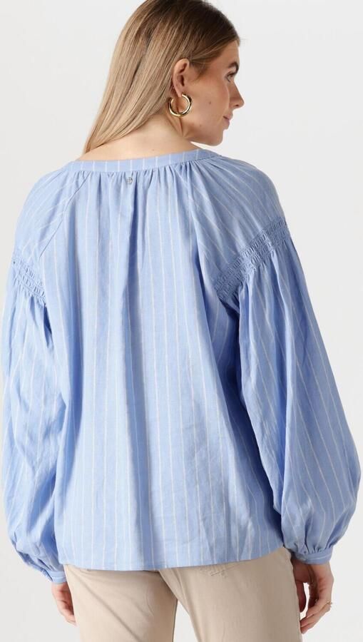 MOS MOSH Elegante Blauwe Blouse voor Stijlvolle Dames Blue Dames - Foto 3