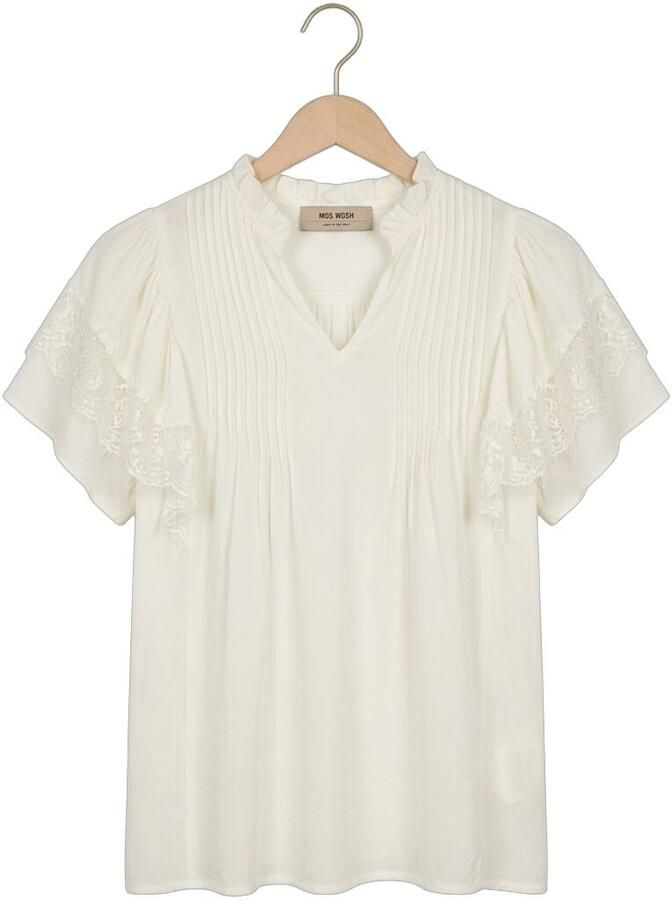 MOS MOSH Dames Blouses Mmwea Flowish Blouse Gebroken Wit - Foto 2