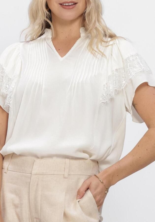 MOS MOSH Dames Blouses Mmwea Flowish Blouse Gebroken Wit - Foto 4