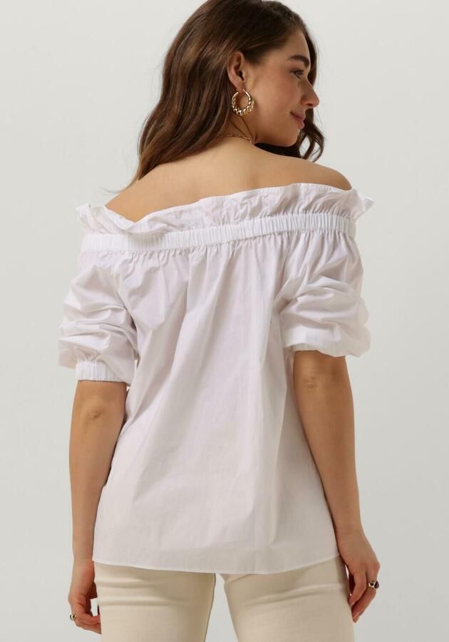 MOS MOSH Witte Off-Shoulder Rosario Blouse White Dames - Foto 2