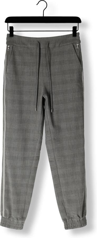 MOS MOSH Sportieve Elastische Taille Gestreepte Broek Gray Dames - Foto 3